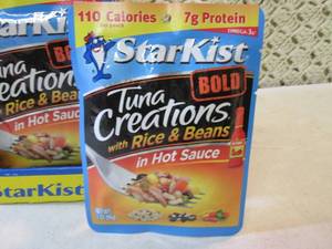 lot 67 image: 12 Pouches of Starkist Tuna Creatio...