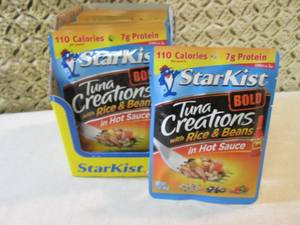 lot 69 image: 12 Pouches of Starkist Tuna Creatio...