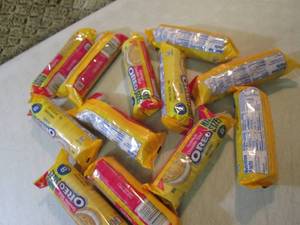 lot 70 image: 12 Packs of Golden Double Stuf Oreo...