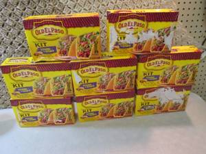 lot 87 image: 8 Boxes of Taco Dinner Kits Best by...