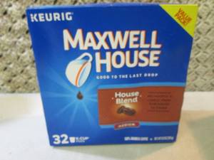 lot 97 image: 32 Keurig Maxwell House House Blend...