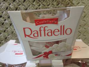 lot 113 image: 3 Boxes of Raffaello Candy Best by ...