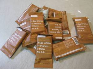 lot 117 image: 12 RXBAR Peanut Butter Bars Best by...