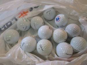 lot 132 image: 12 Golf Balls  EC1...