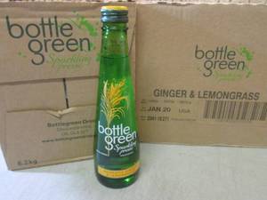 lot 180 image: 2 12-Packs of Bottle Green Sparklin...