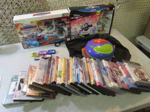 lot 201 image: Lot of Misc Games and DVDs  RM5...