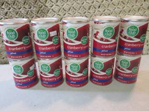 lot 216 image: 10 Cans of Jellied Cranberry Sauce ...