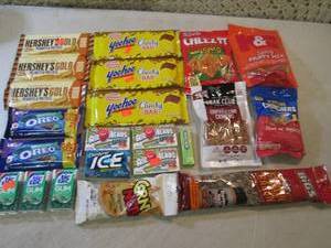 lot 219 image: Assorted Candy and Snacks  C-3...