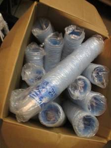 lot 227 image: Case with 504 32 ounce Plastic Cups...
