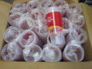 lot 241 image: Case of 500 XXL Plastic Cups  EW7...