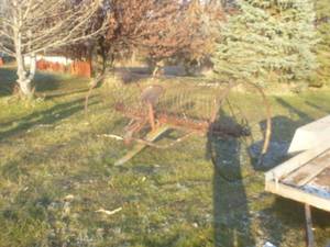 Antique Hay Bunch Rake