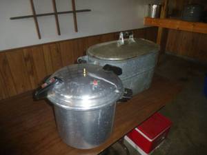 Antique Canning Pot & Pressure Cooker