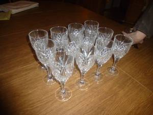 Chrystal Goblet Set