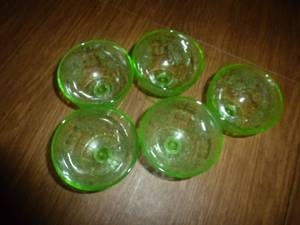 Sorbet Glasses Green