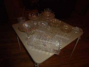 Chrystal RelishCandy Bowl ect...