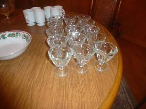Ice Cream Serving Glasses