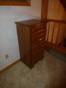 Oak Jewelry Cabinet