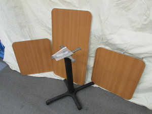 lot 5 image: Table Tops and Stand