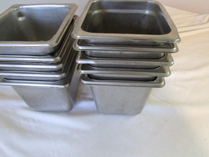 lot 26 image: Stainless Containers
