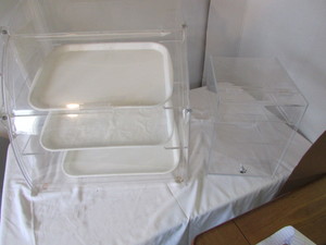 lot 39 image: Clear Acrylic Display Units