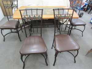 lot 58 image: Dinning Table with Chairs