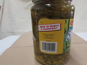 lot 103 image: Sliced Pickles
