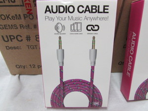 lot 112 image: Audio Cables
