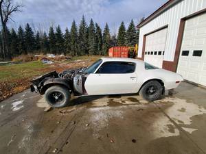 1976 Pontiac Fire Bird for parts.