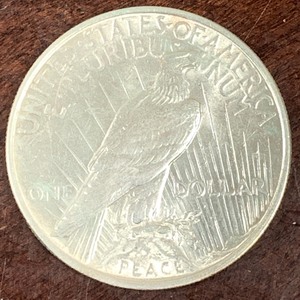 1922 Peace Silver Dollar ...