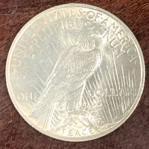 1923 Peace Silver Dollar ...