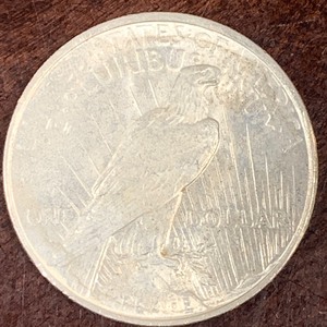 1923 Peace Silver Dollar ...