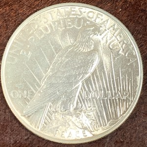 1924 Peace Silver Dollar ...