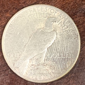 1925 Peace Silver Dollar ...