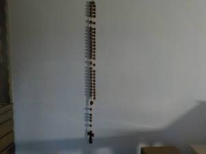 lot 184 image: Wood Rosary...