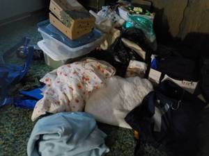lot 185 image: Large Lot Of BeddingBlankets, Bags...