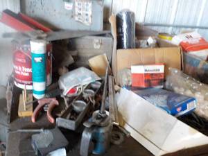 lot 12 image: All Items Pictured (Top Shelf of Wo...