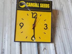 lot 19 image: Cargill Electric Clock 15 X 13...
