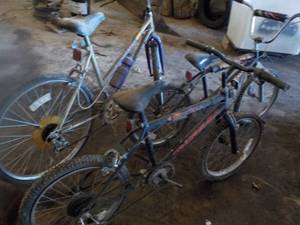 lot 34 image: 1 Adult, 2 Kids Bicycles...
