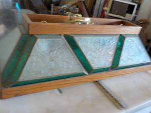 lot 43 image: Pool Table Light Some Damage See ...