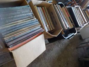 lot 58 image: Huge Lot of Records (6 Boxes) Box S...