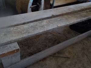 lot 60 image: Wood Handmade Bench...