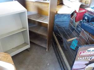 lot 66 image: Metal Rolling Cart, Metal Rolling S...