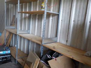 lot 73 image: Shelving Unit (3 - 4 Foot Sections)...