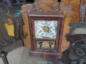 lot 90 image: New Haven Clock Company, Vintage Ha...