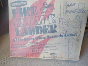 lot 92 image: 15 All Aluminum Fire Escape Ladder...