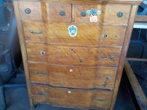 lot 98 image: 2 Tables, Dresser, and Mirror...