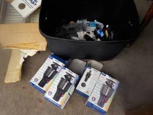 lot 106 image: Lawn Sprinkler System, Metal Storag...