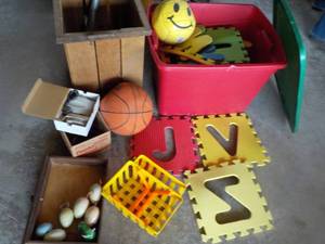 lot 149 image: Kids Toy Lot- Alphabet Floor Mat, B...