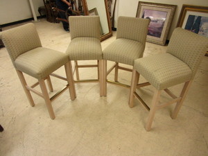 lot 106 image: COUNTERBAR STOOLS