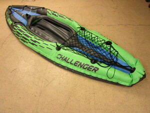 lot 112 image: INTEX K1 CHALLENGER INFLATABLE KAYAK